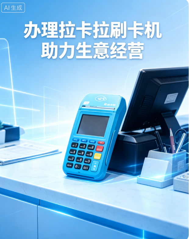 网上申请的刷卡机靠谱吗？怎么办理正规机器？